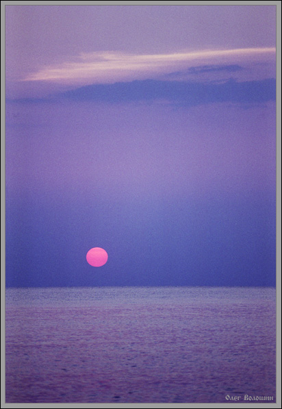 photo "Colour of a sea" tags: landscape, sunset, water