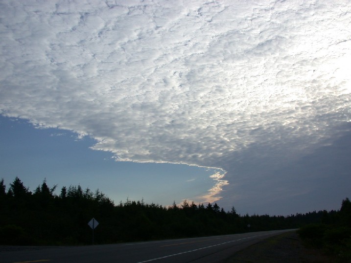 photo "The Darkness Covers the World..." tags: landscape, clouds, sunset