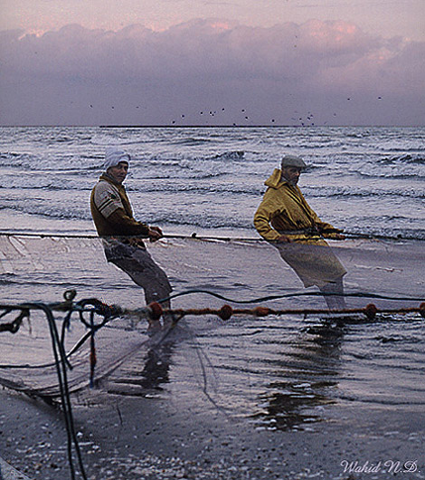 photo "Fishermen#2" tags: portrait, landscape, man, water