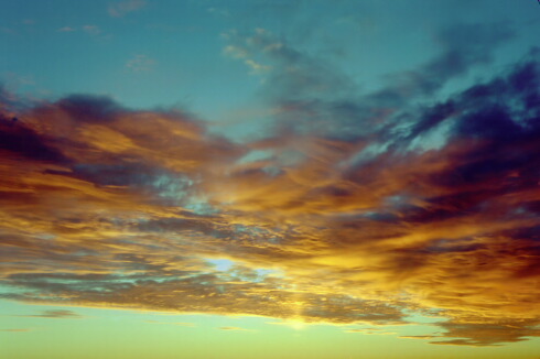photo "Untitled photo" tags: landscape, sunset