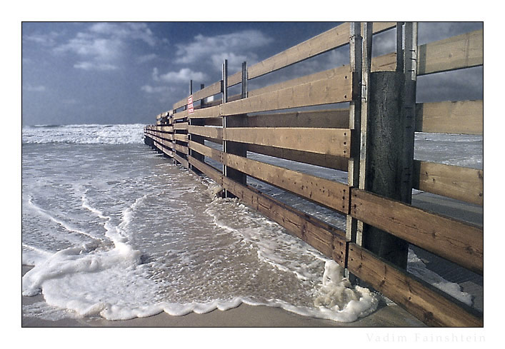 photo "Fence of the sea" tags: landscape, misc., water