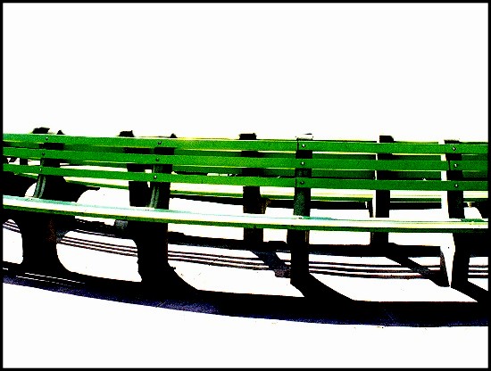 photo "Green Bench" tags: abstract, genre, 