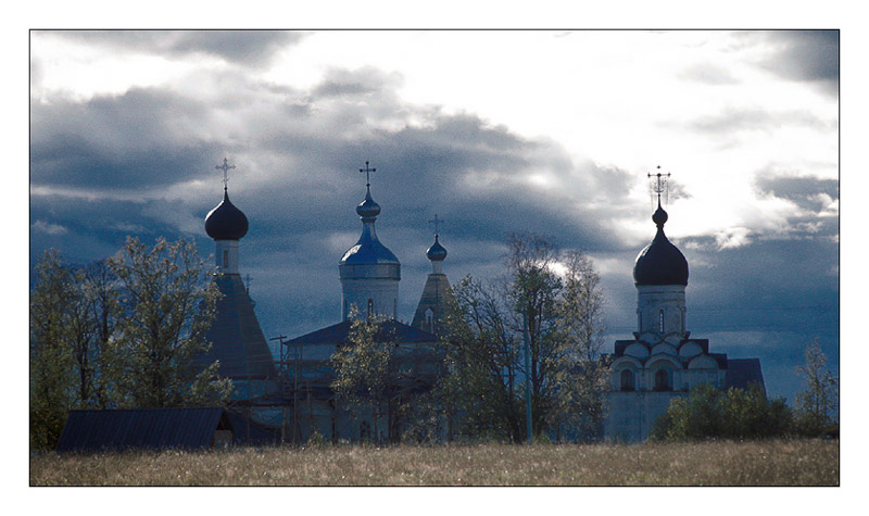 фото "Ферапонтов монастырь" метки: путешествия, пейзаж, облака