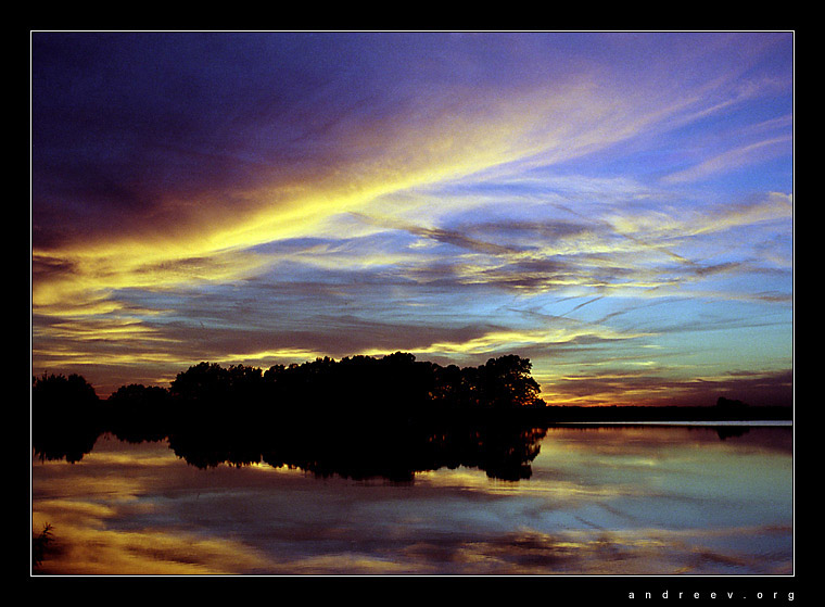 photo "Southern night" tags: landscape, night, sunset