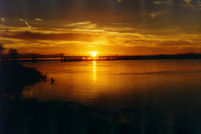 photo "Memphis sunset" tags: landscape, travel, North America, water
