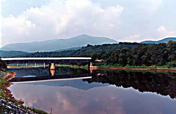 фото "Covered Bridge 1" метки: пейзаж, путешествия, Северная Америка, вода