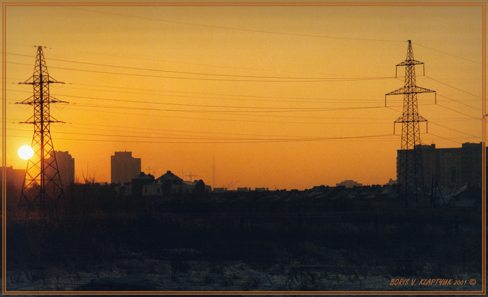 фото "Городские пейзажи. Восход" метки: пейзаж, архитектура, закат