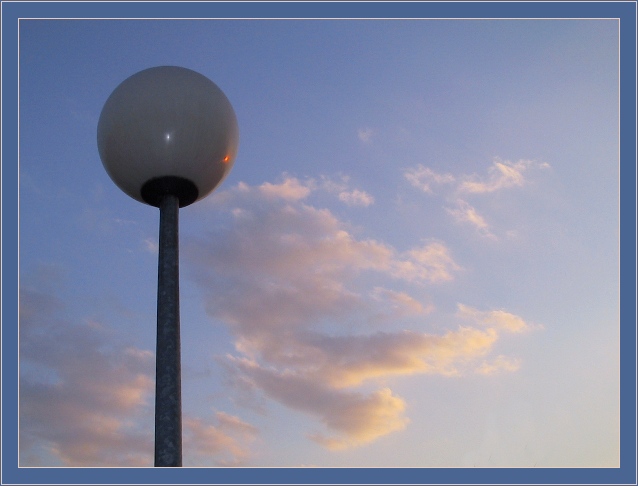 photo "A Minimalist`s Sunset" tags: humor, landscape, sunset