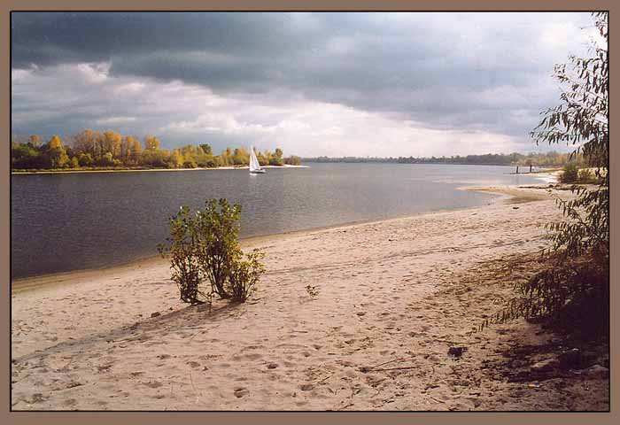 фото "Autumn on Dniper" метки: пейзаж, вода, осень