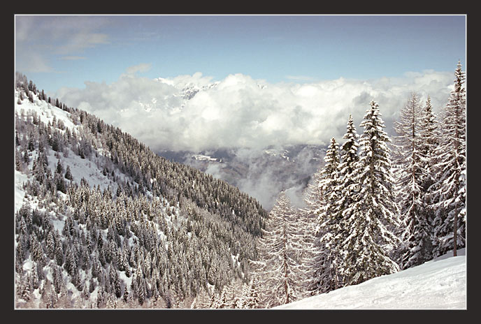 photo "The Alpine sketches 4" tags: landscape, mountains, winter