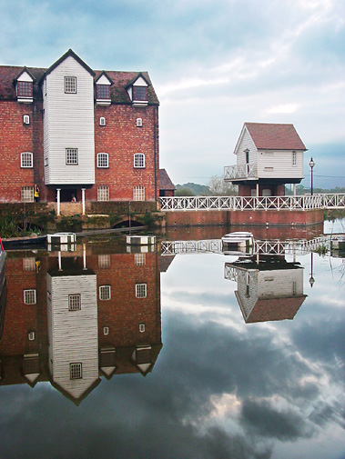 фото "Reflections - Tewkesbury" метки: пейзаж, путешествия, Европа, вода