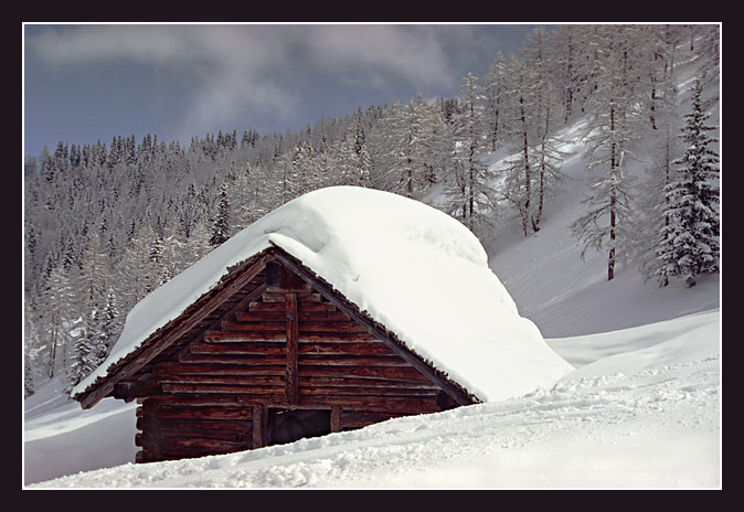фото "Альпийские зарисовки 5" метки: пейзаж, горы, зима