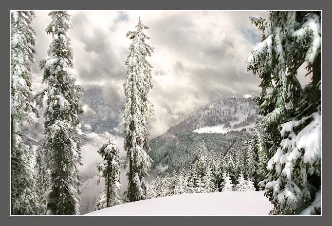 photo "The Alpine sketches 6" tags: landscape, mountains, winter