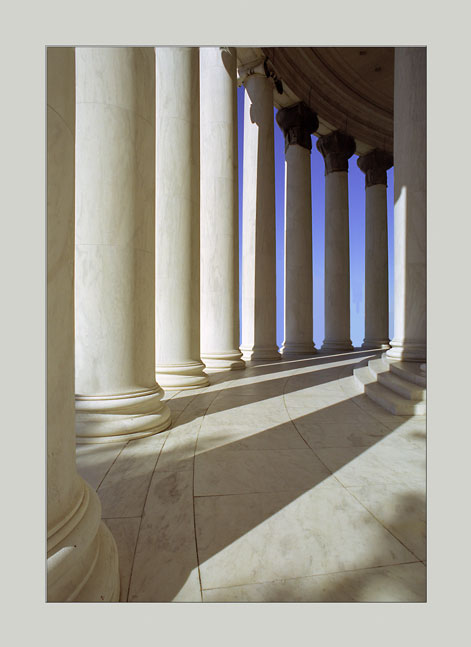 фото "Thomas Jefferson Memorial -"Тени" V2" метки: архитектура, пейзаж, 