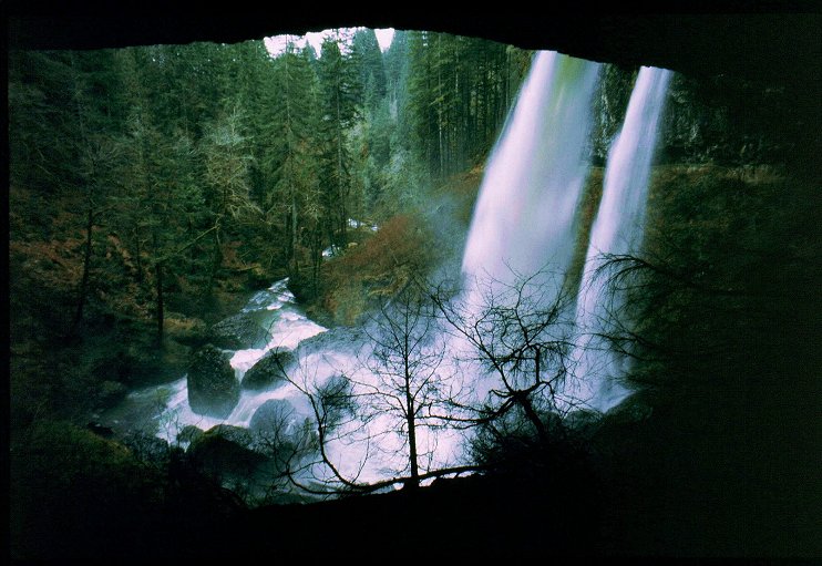 photo "Falls at Silver Creek" tags: landscape, nature, water