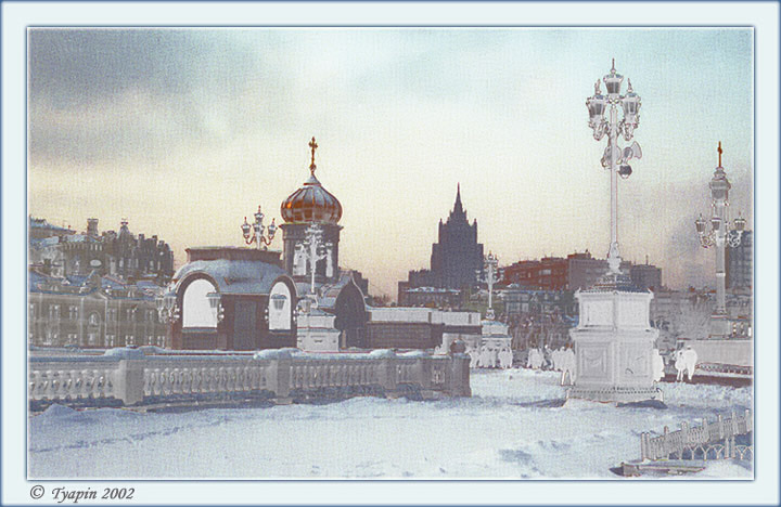 photo "Steeples, Old and New" tags: architecture, landscape, winter