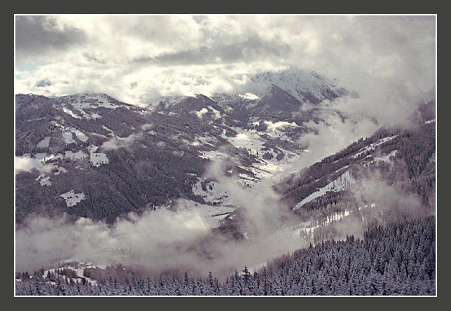 photo "The Alpine sketches 8" tags: landscape, mountains, winter