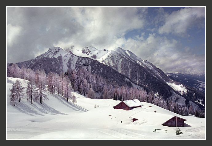 photo "The Alpine sketches 10" tags: landscape, mountains, winter