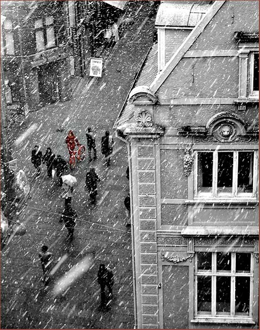 фото "A snowy day in Copenhagen" метки: разное, 