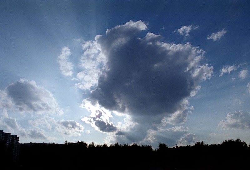 фото "Облачная феерия" метки: пейзаж, закат, облака