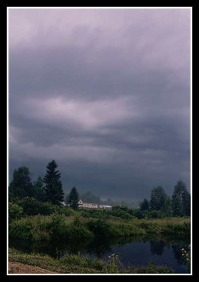 photo "Presentiment of a thunder-storm...." tags: landscape, summer