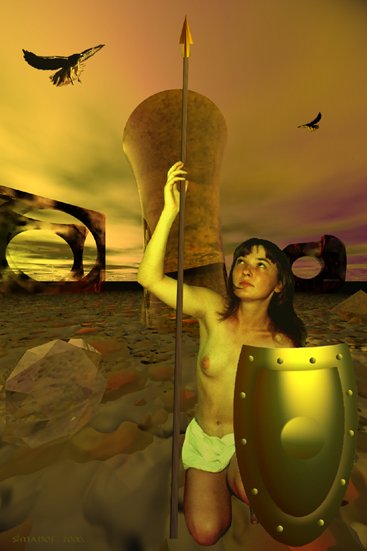 photo "amazon" tags: nude, montage, 