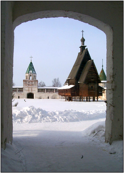 photo "Monastery in Kostroma." tags: architecture, travel, landscape, Europe