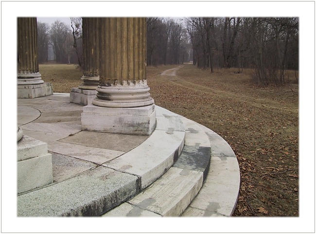 photo "Pillars" tags: landscape, abstract, winter