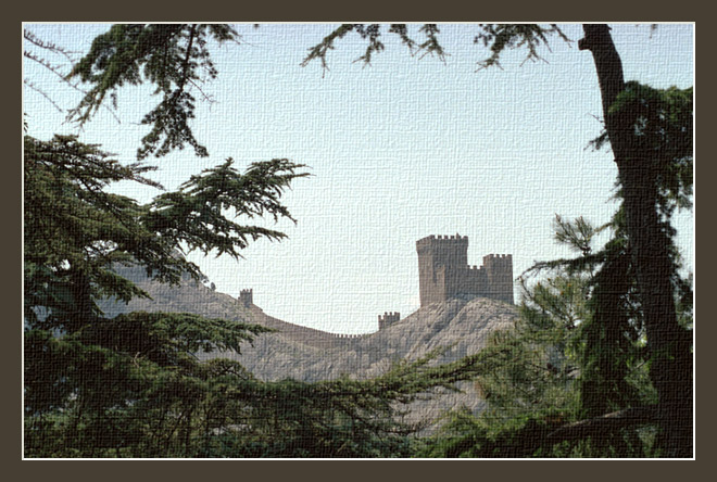 photo "Old fortress" tags: landscape, mountains