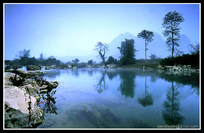 photo "Quiet river" tags: landscape, sunset, water