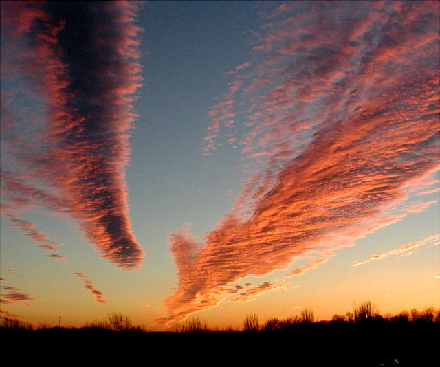 photo "A "Set" of Funnels...." tags: landscape, sunset