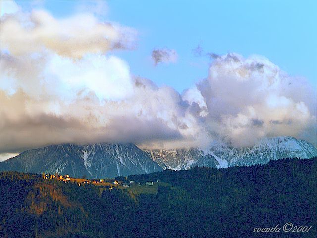 фото "Mountain in Clouds" метки: пейзаж, путешествия, Европа, горы
