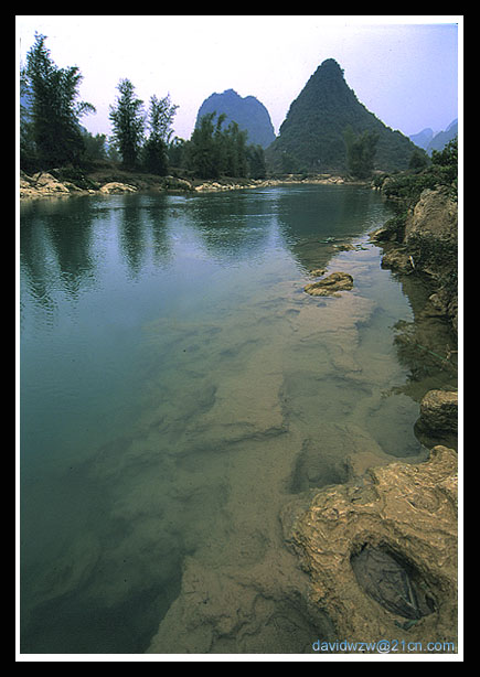 photo "DeTian Landscape" tags: landscape, mountains, water