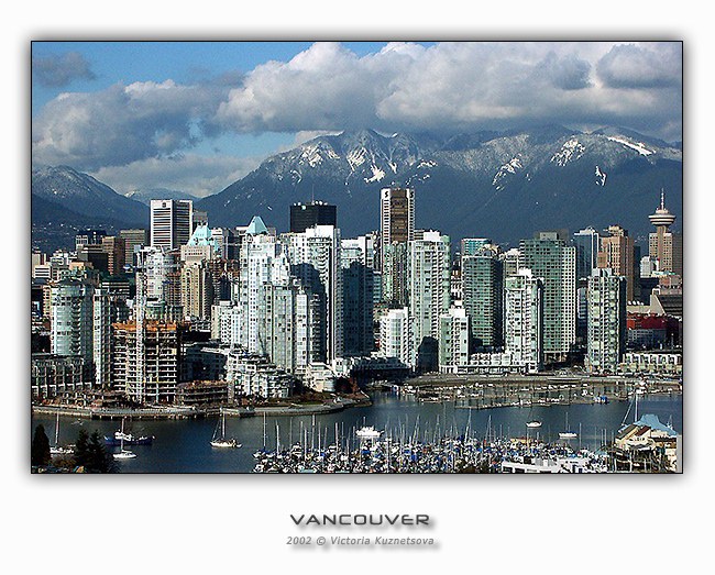 photo "Vancouver Sight from height of the bird`s flight 3" tags: architecture, travel, landscape, North America