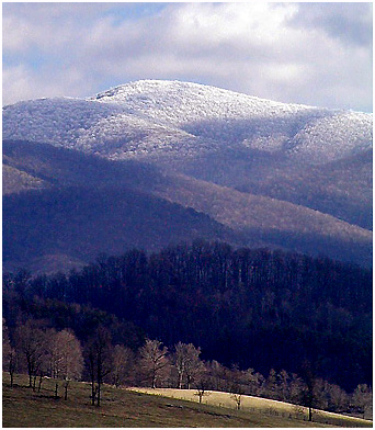 фото "Think I`ll Go Up On Whitetop Mountain.." метки: пейзаж, природа, зима