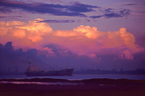 photo "Sunrise on the Mississippi River" tags: landscape, sunset
