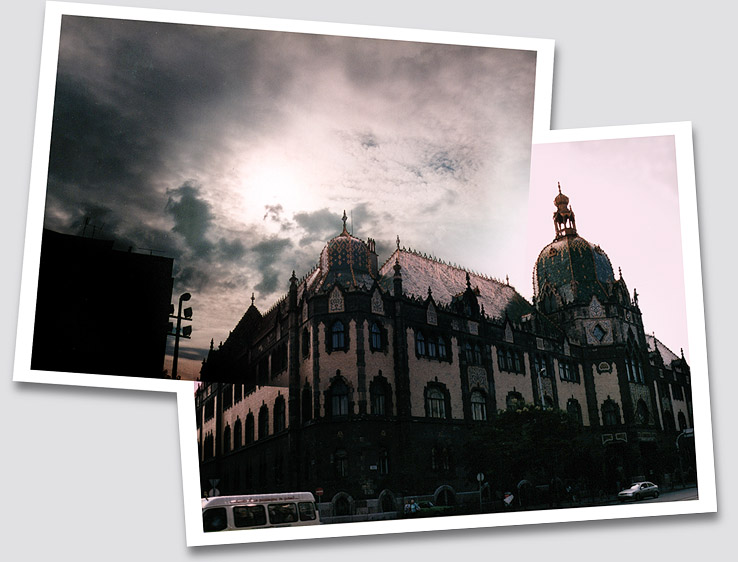 photo "Double photo of Budapest" tags: architecture, montage, landscape, 