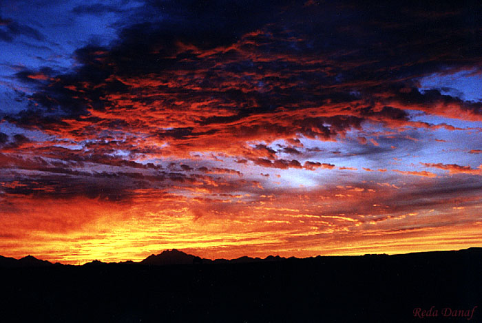 photo "Sky Inferno # 2" tags: travel, landscape, Africa, sunset