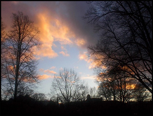 фото "Evening Sky Graphics" метки: пейзаж, закат, облака