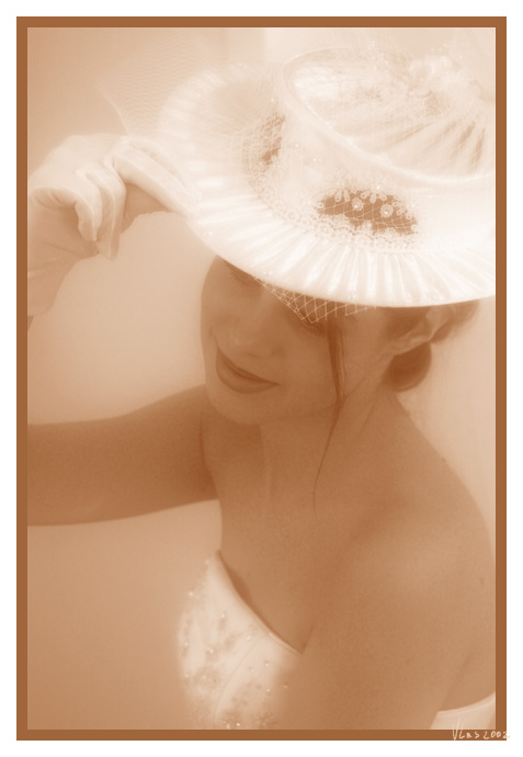 фото "Невеста в шляпке" метки: портрет, гламур, женщина