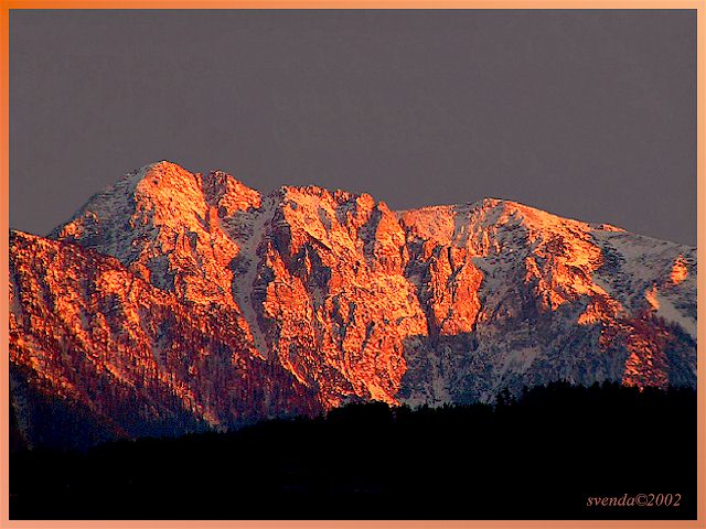 photo "Glowing Mountain" tags: landscape, travel, Europe, mountains