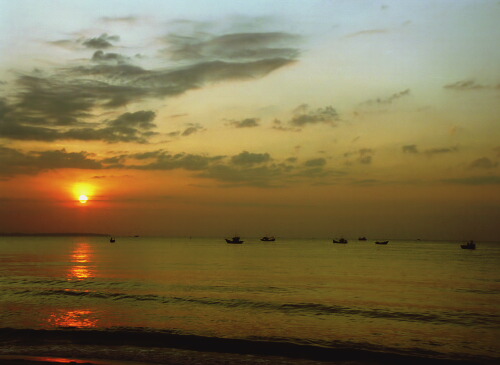 photo "Harmony2" tags: landscape, sunset, water