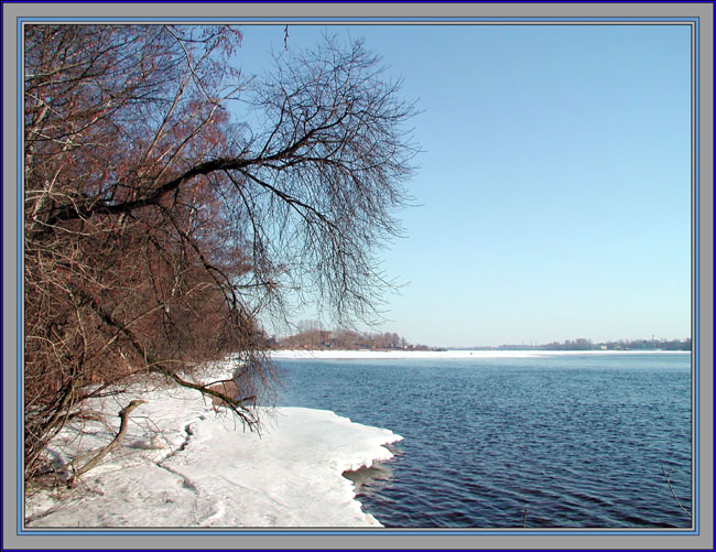фото "Вдоль реки-1" метки: пейзаж, весна