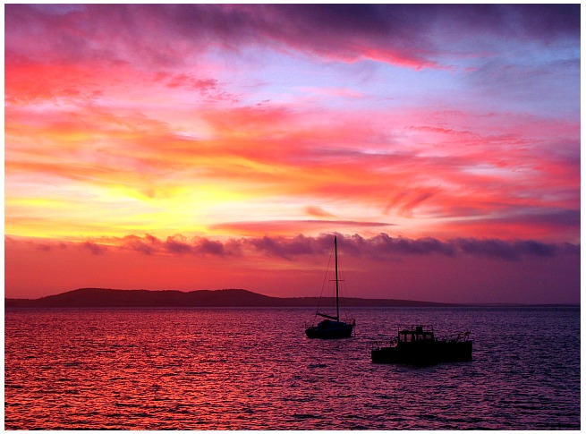 photo "Painted sky II" tags: travel, landscape, Australia, sunset