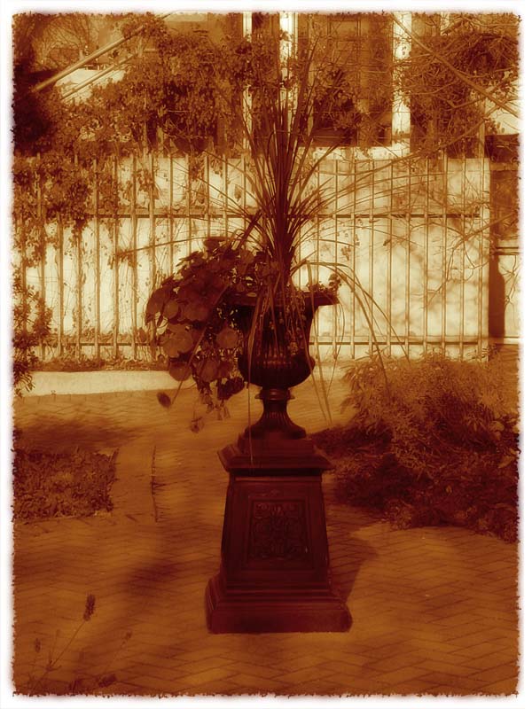 photo "Old garden decoration" tags: genre, montage, 