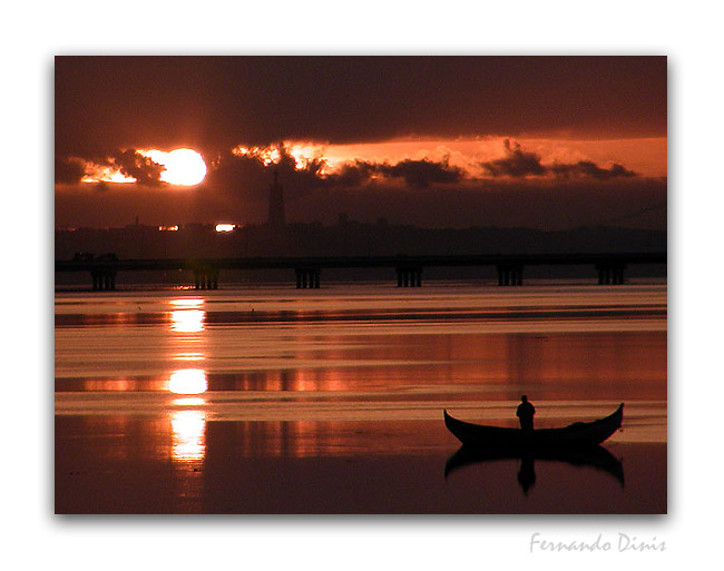 photo "The fisherman" tags: landscape, water