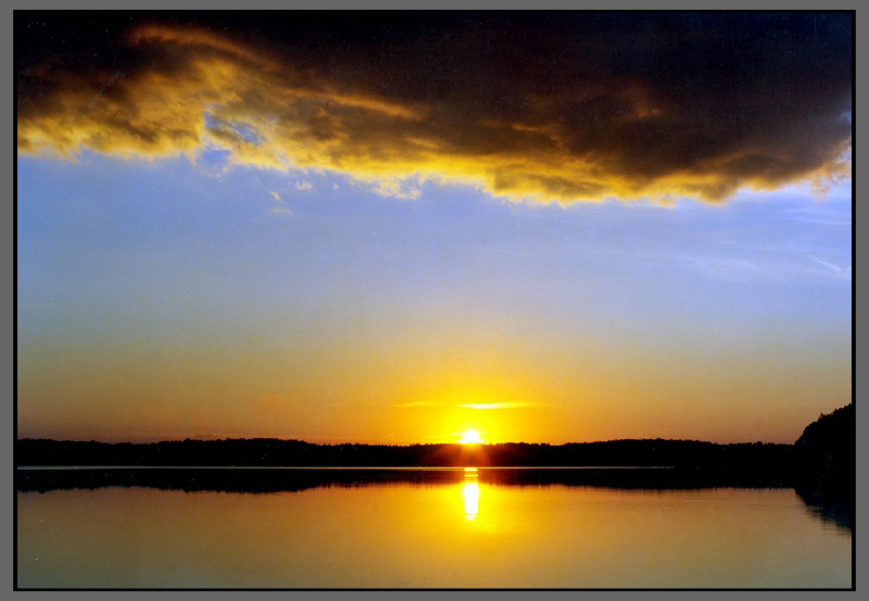 photo "Sacred lake" tags: landscape, sunset, water