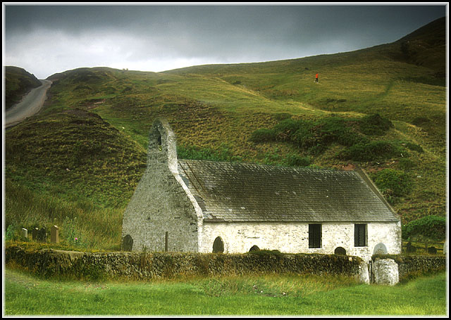 photo "Chapel on the Hillside" tags: landscape, montage, 