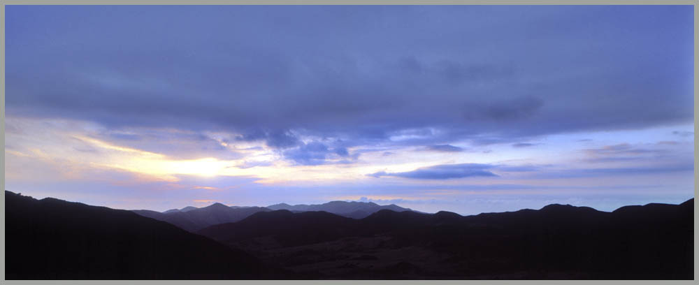 photo "Blue Sunset" tags: landscape, sunset