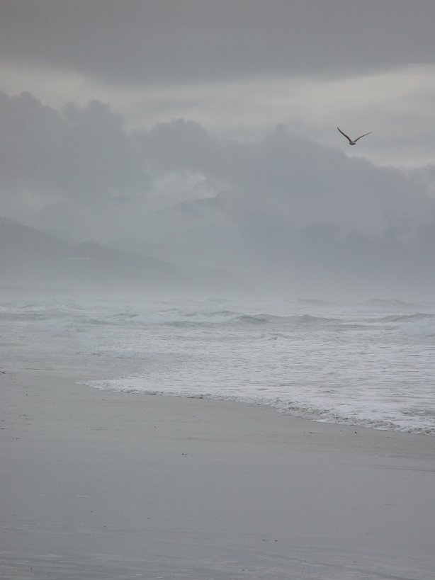 photo "soft beach" tags: landscape, clouds, water